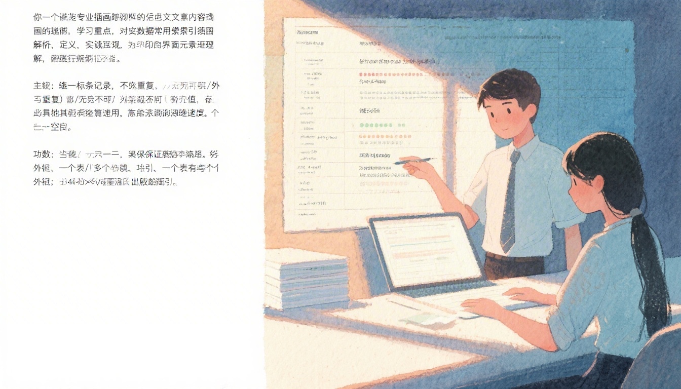 主键、外键和索引的区别